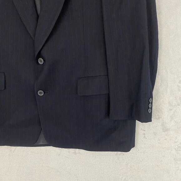 Christian Dior Monsieur Pure Virgin Wool Blazer 40R Blue Suit Jacket Sport Coat - Picture 5 of 16